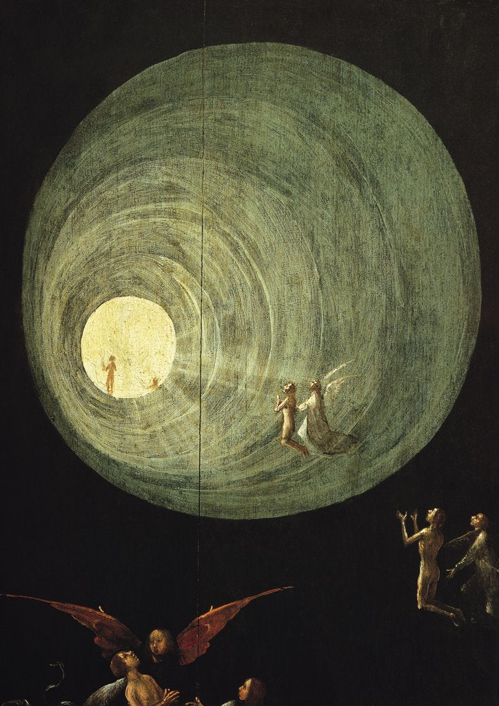 Detail of The Ascent of the Blessed by Hieronymus Bosch