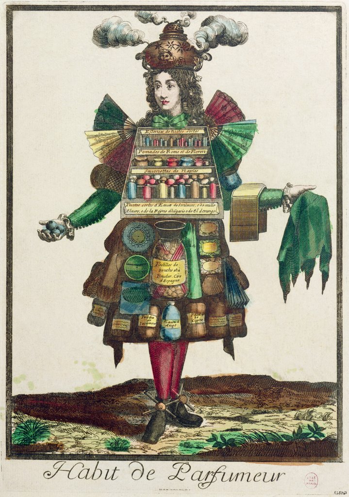 Detail of The Perfumer's Costume by Nicolas Bonnart