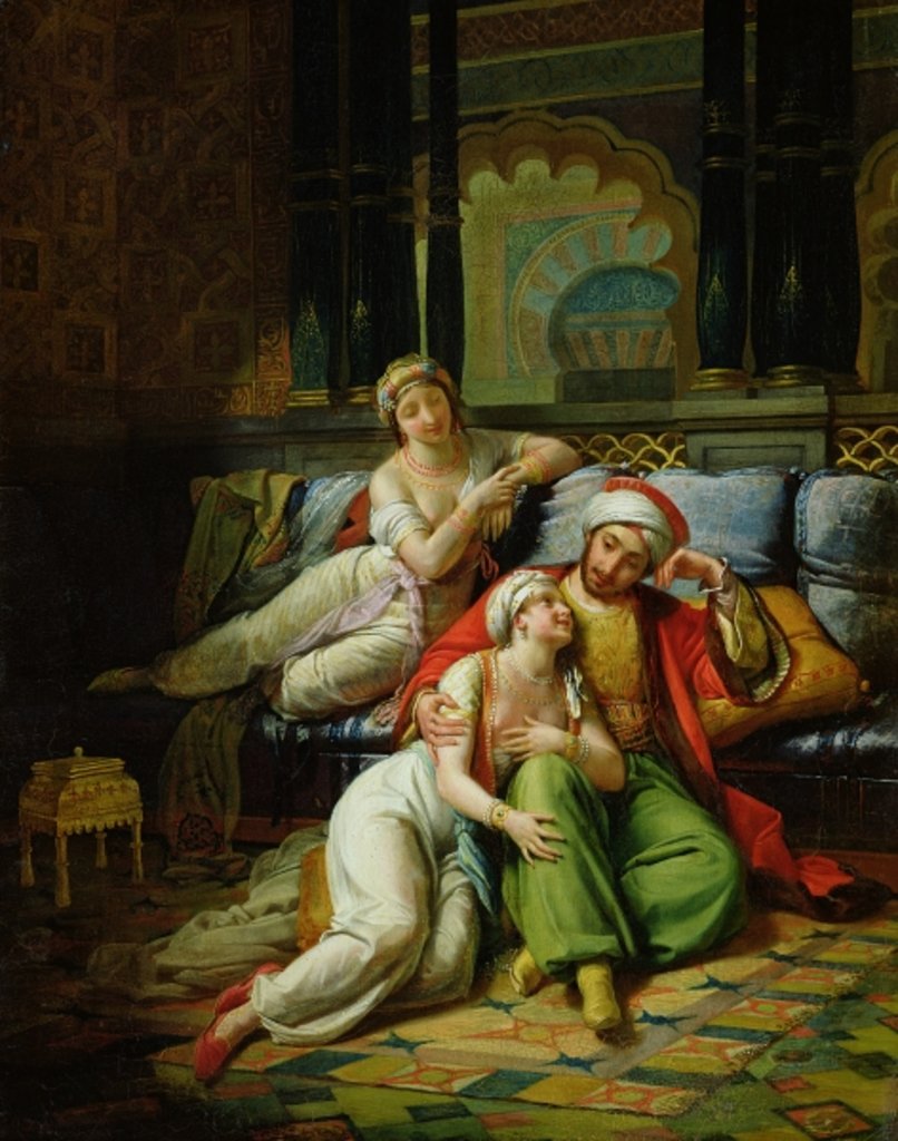 Detail of Scheherazade by Paul Emile Detouche