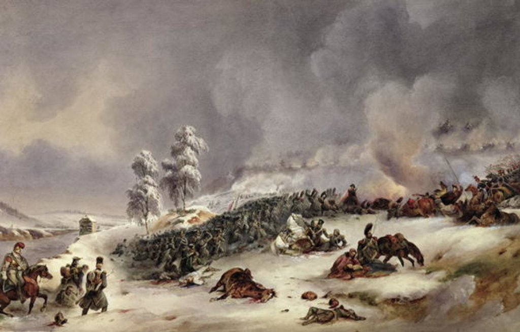 Detail of Battle of Krasnoi, 18th November 1812 by Jean Antoine Simeon Fort