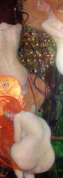 Detail of Goldfish, 1901-02 by Gustav Klimt