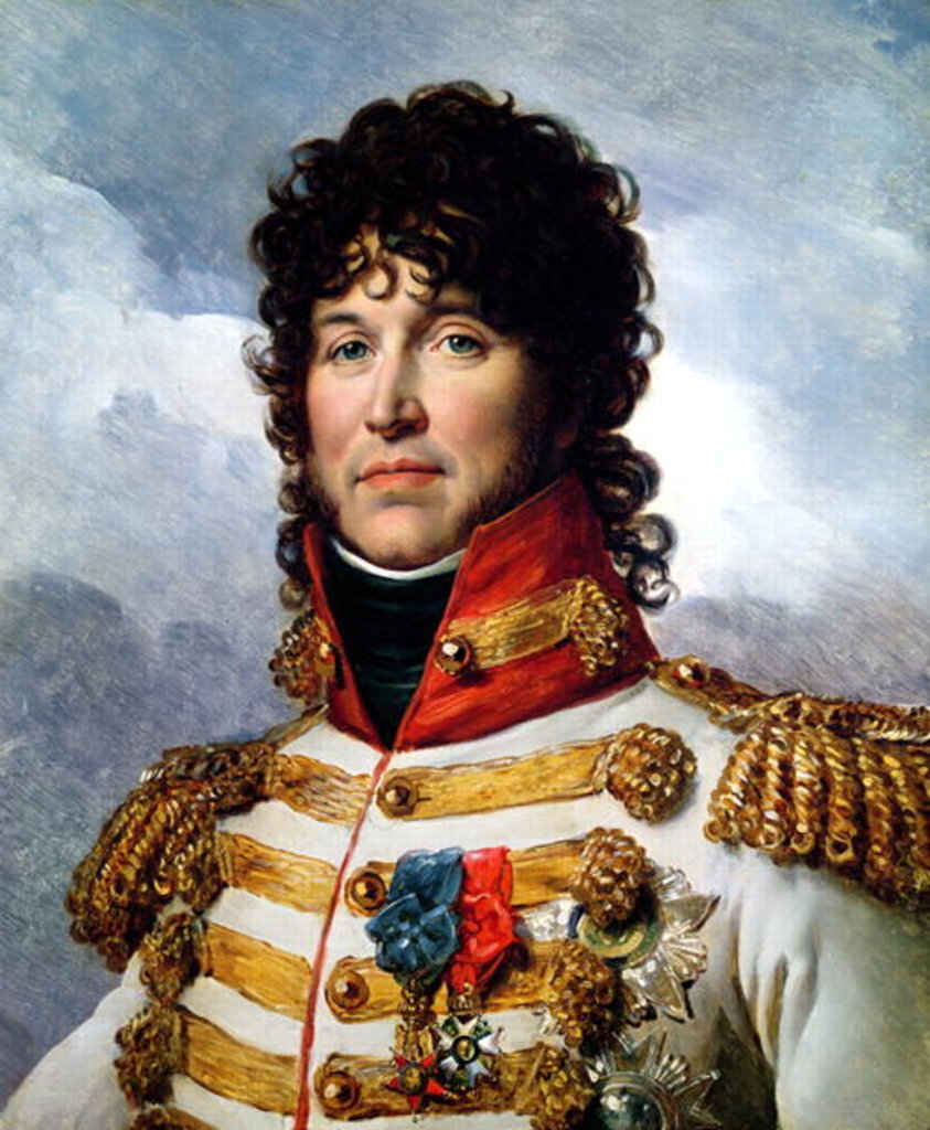 Detail of Joachim Murat by Francois Pascal Simon Baron Gerard