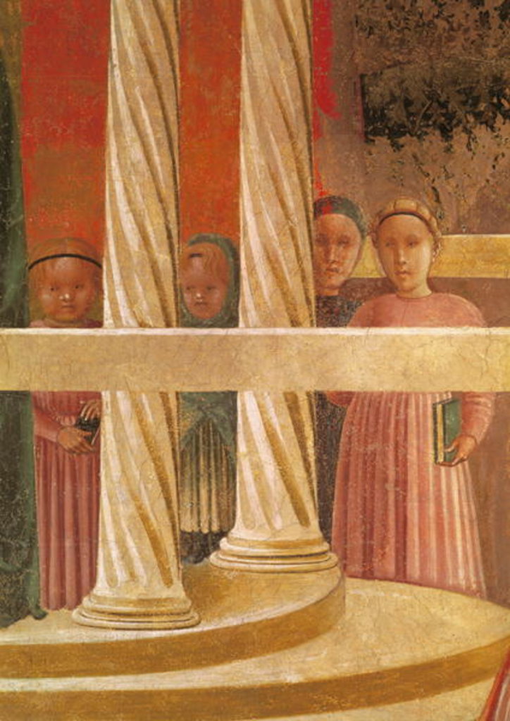 Detail of The Presentation of Mary in the Temple, 1433-34 by Paolo Uccello