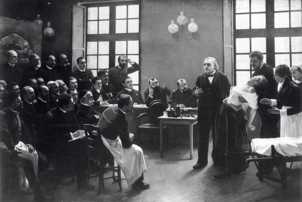 Detail of A Clinical Lesson with Doctor Charcot at the Salpetriere, 1887 by Pierre Andre Brouillet