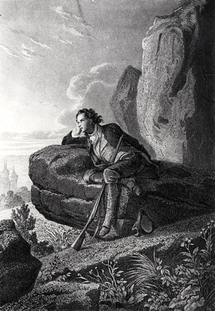 Detail of Daydreams by French School