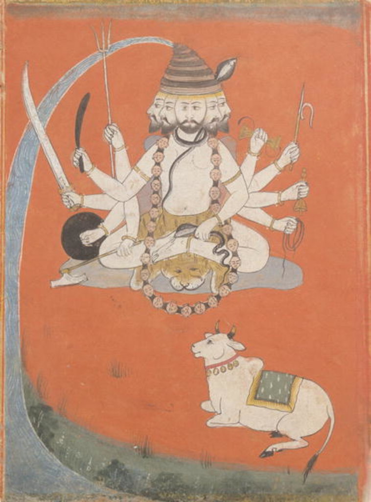 Detail of Sadashiva, Rajasthan by Indian School