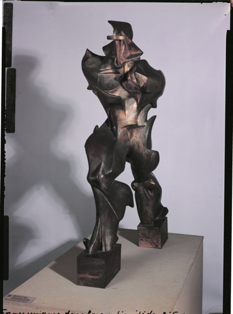 Detail of Unique Forms of Continuity in Space, 1913 by Umberto Boccioni