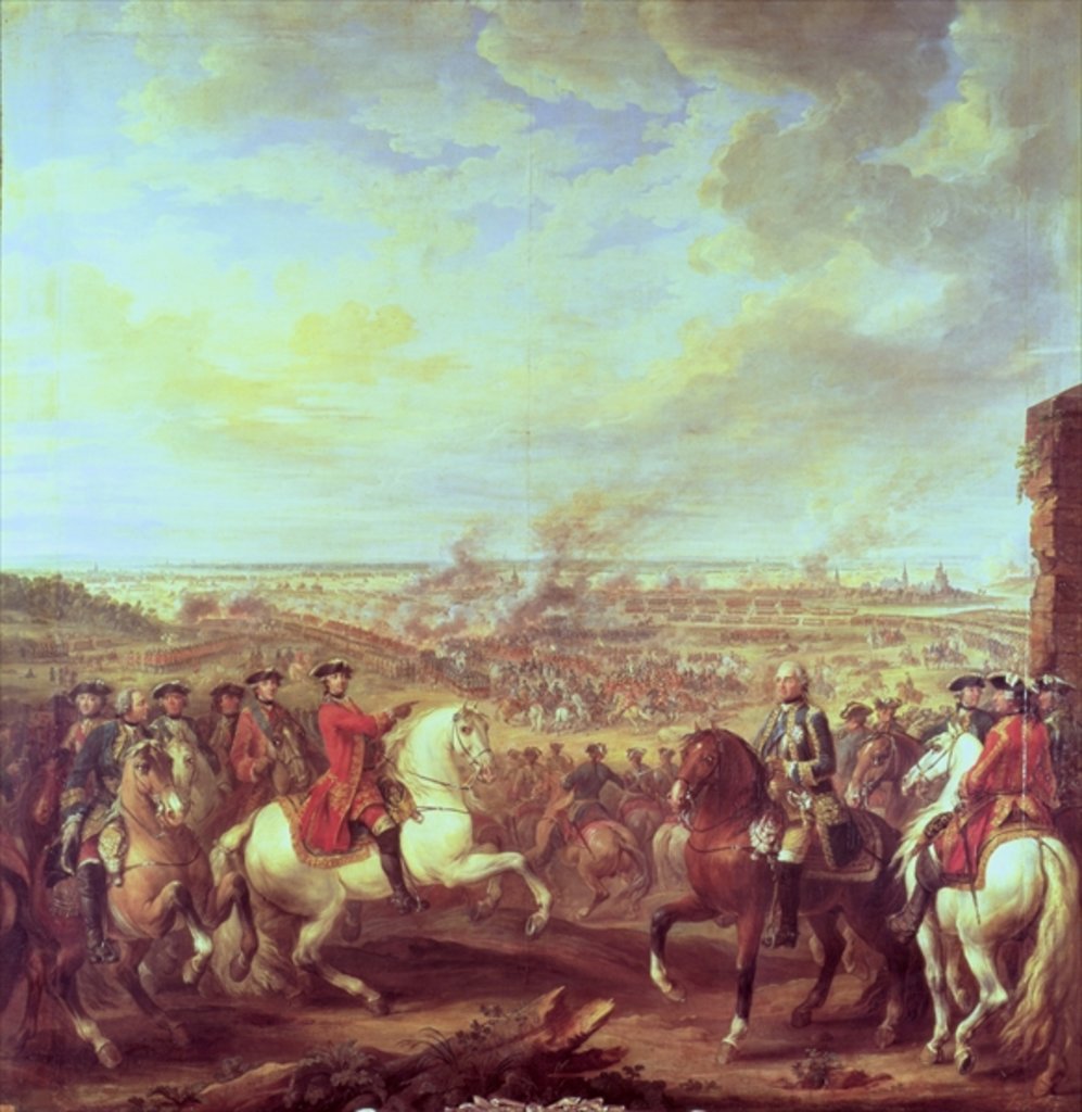 Detail of The Battle of Fontenoy, 11th May 1745 by Pierre Lenfant