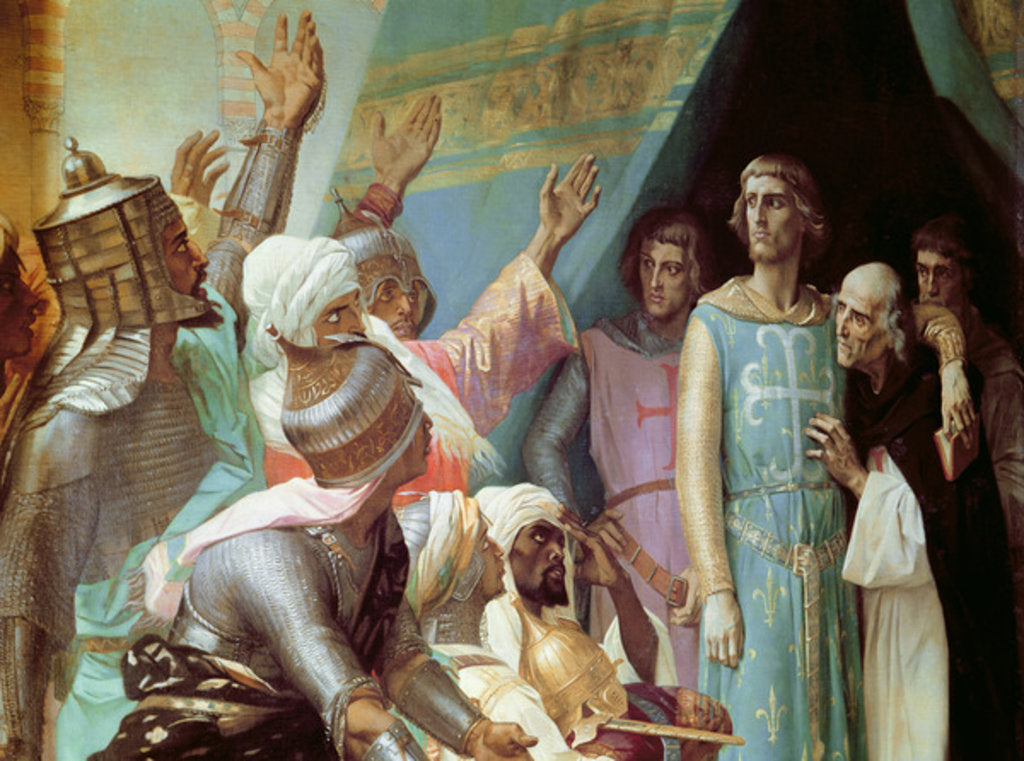 Detail of The Life of St. Louis by Alexandre Cabanel