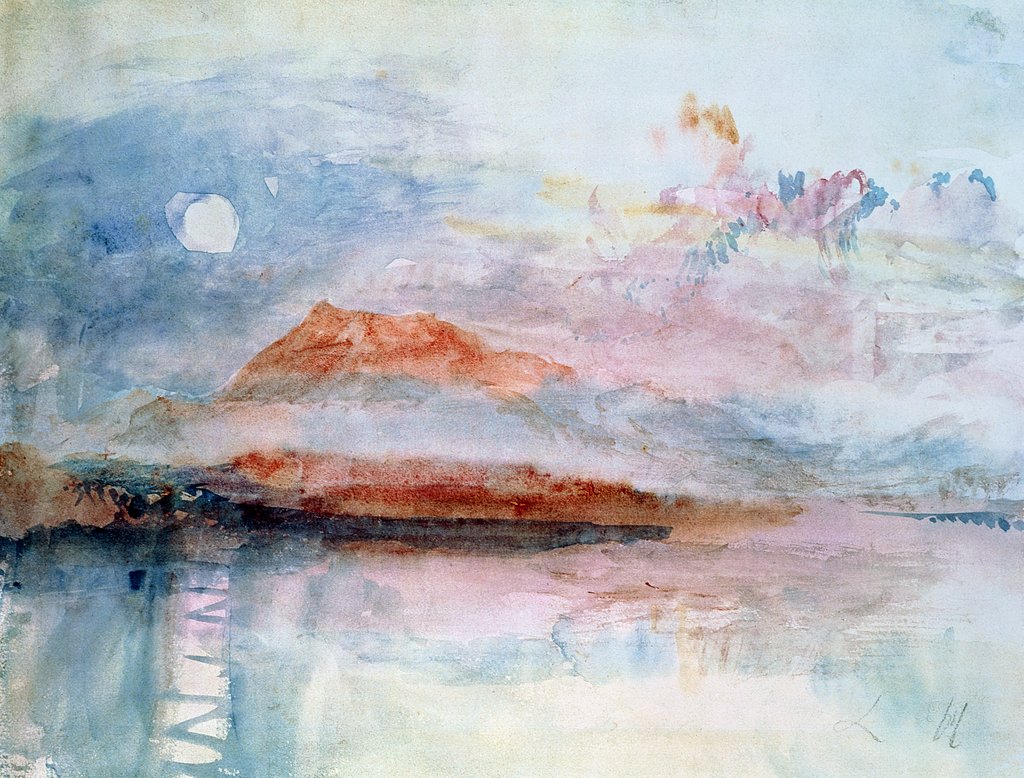Detail of Righi, after 1830 by Joseph Mallord William Turner