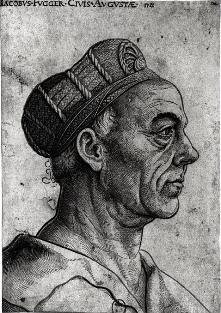 Detail of Jacob II Fugger Count of the Empire by French School