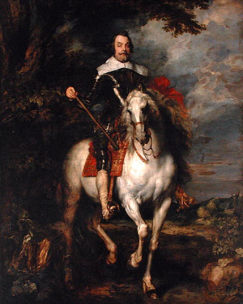 Detail of Equestrian Portrait of Don Francisco de Moncada by Anthony van Dyck
