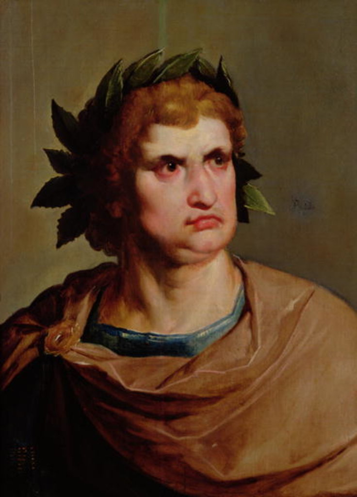Detail of Roman Emperor, possibly Nero c.1625-30 by Pieter Fransz. de Grebber