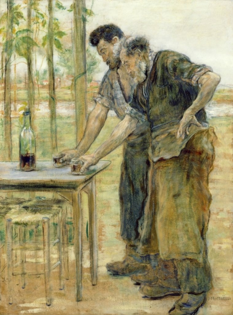 Detail of The Blacksmiths by Jean Francois Raffaelli