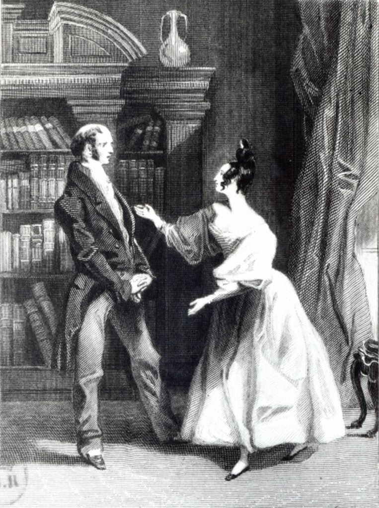 Detail of Illustration from 'Pride and Prejudice' by Jane Austen, 1833 by George Pickering