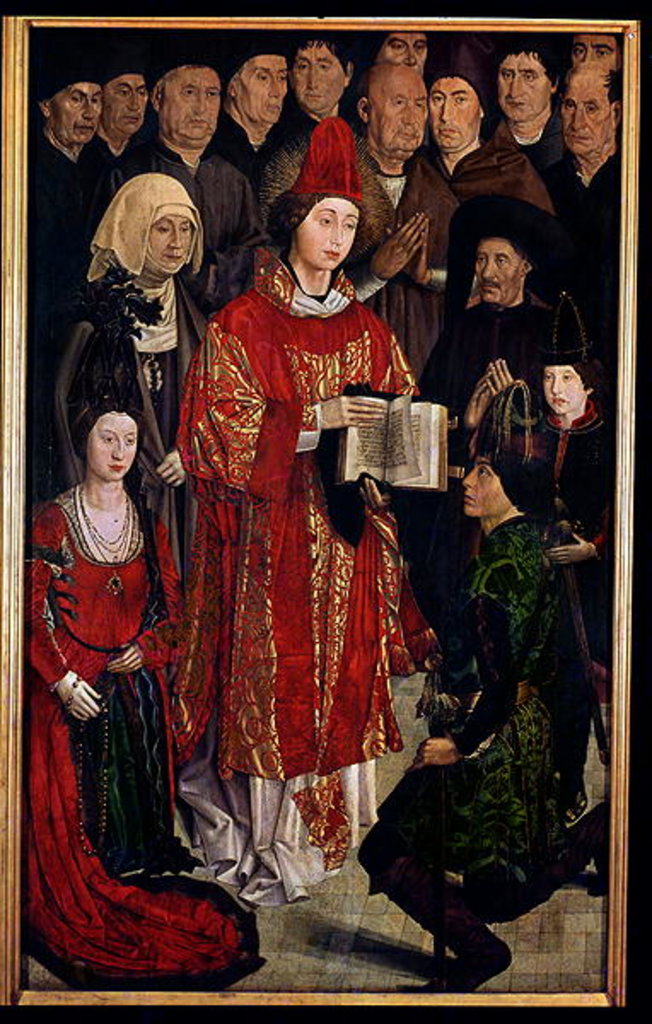 Detail of The Altarpiece of St. Vincent by Nuno Goncalves or Gonzalvez