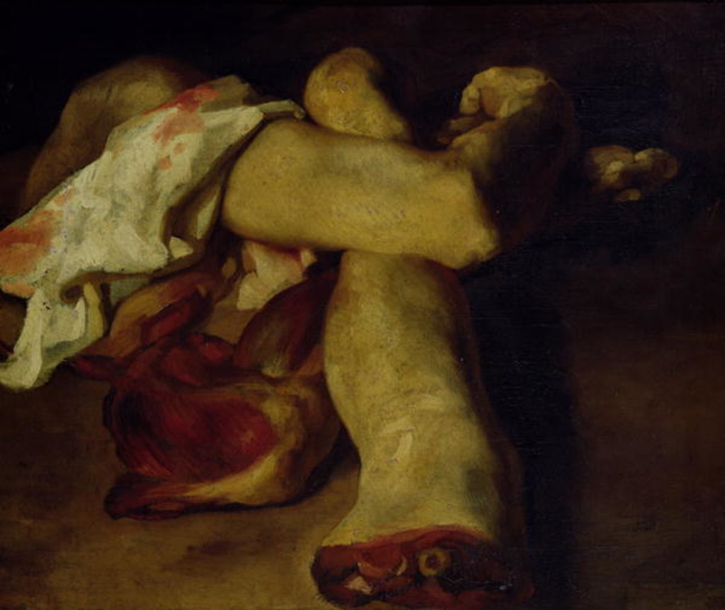 Detail of Anatomical Pieces by Theodore Gericault