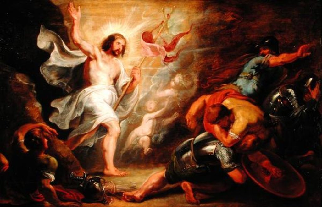 Detail of The Resurrection of Christ, c.1617-19 by Peter Paul Rubens