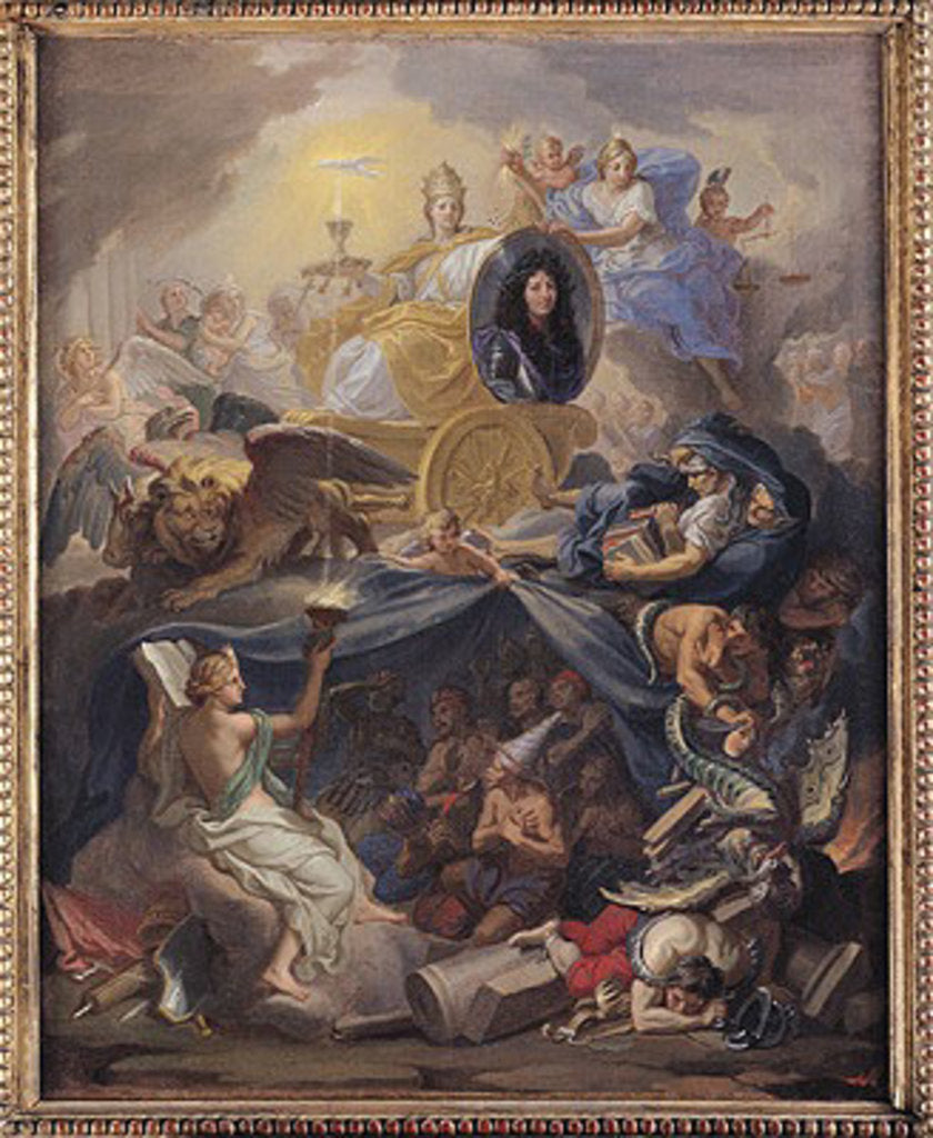 Detail of Triumph of Religion, 1686 by Charles Le Brun
