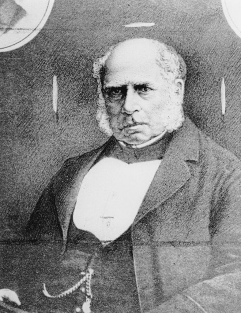 Detail of Portrait of Henry Bessemer by English School