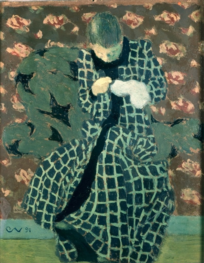 Detail of The Repairer, 1891 by Edouard Vuillard