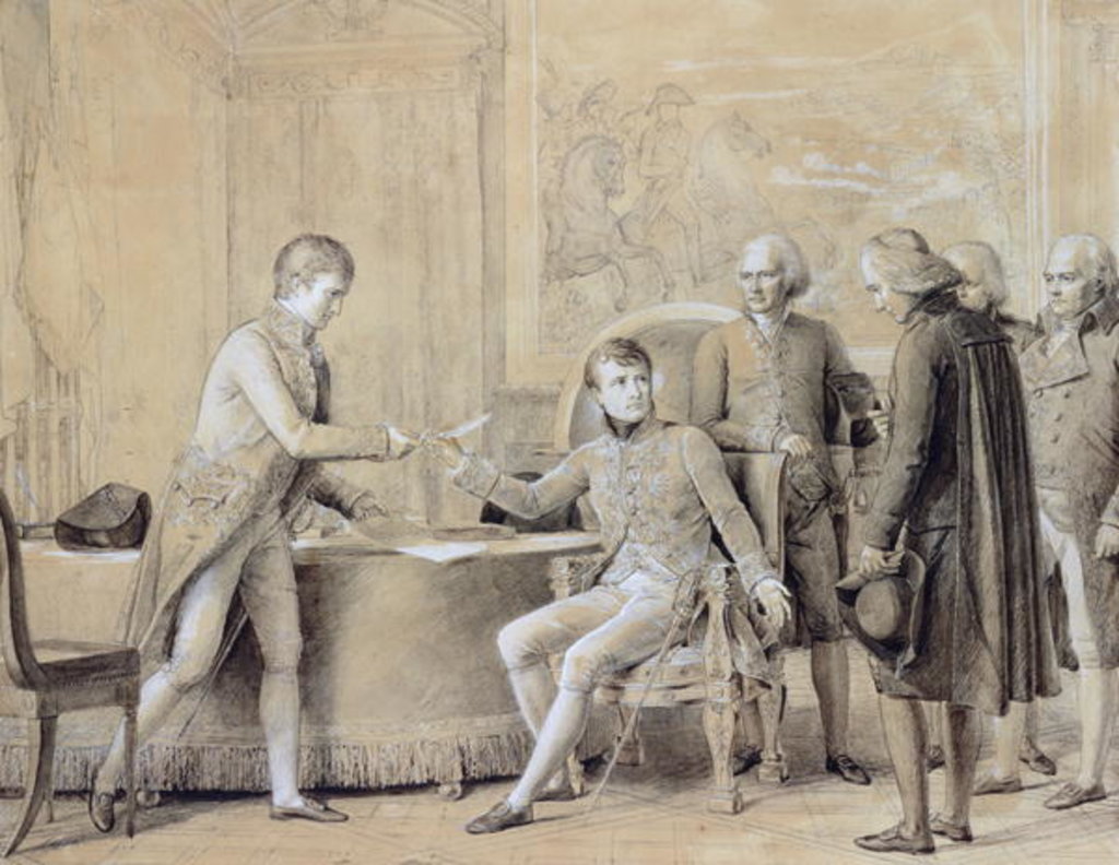 Detail of The Signing of the Concordat between France and the Holy See, 15th July 1801 by Francois Pascal Simon Baron Gerard