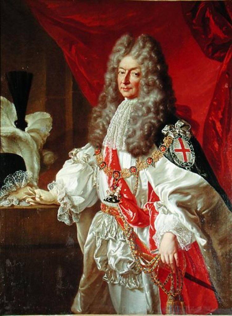 Detail of Antoine-Nomper de Caumont Duke of Lauzun by Peter Lely