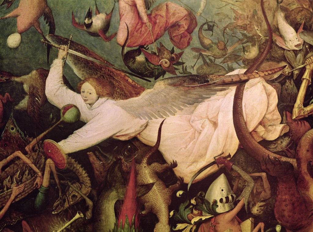 Detail of The Fall of the Rebel Angels by Pieter the Elder Bruegel