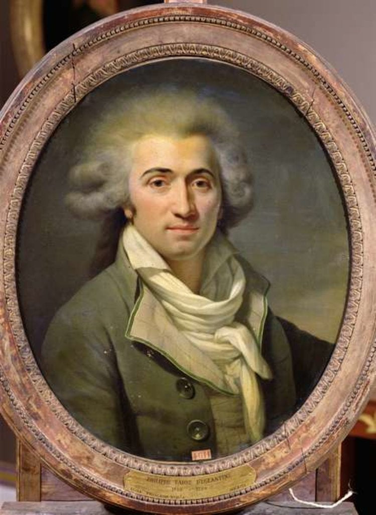 Detail of Philippe-Francois-Nazaire Fabre d'Eglantine by French School