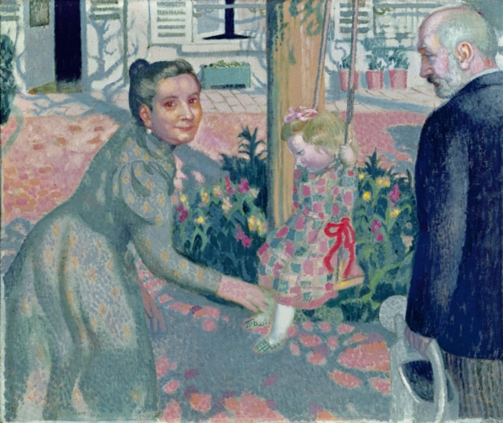 Detail of Portrait of the Denis Grandparents, 1899 by Maurice Denis