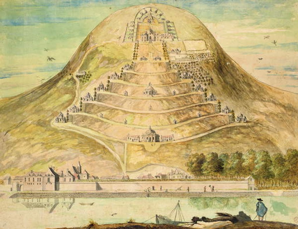 Detail of Plan for the Development of Mount Valerien by French School