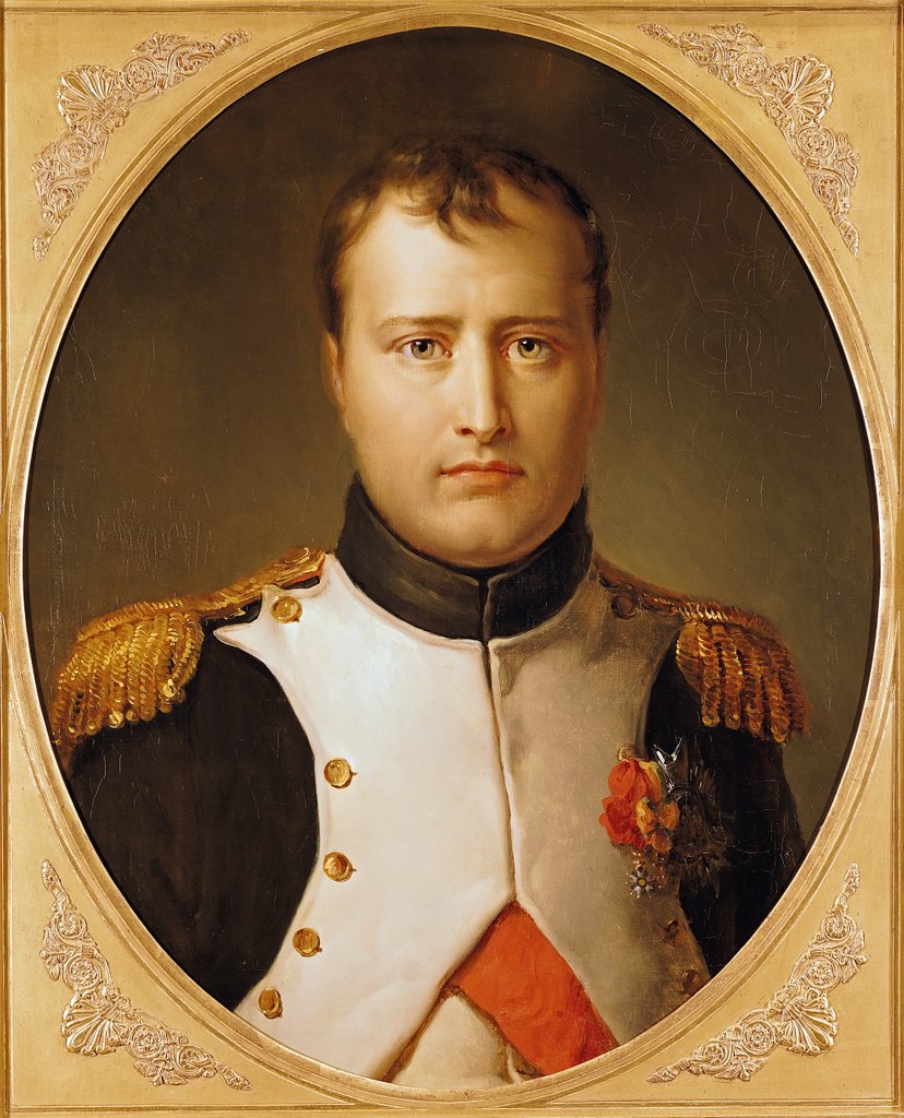 Detail of Portrait of Napoleon in Uniform by Francois Pascal Simon Baron Gerard