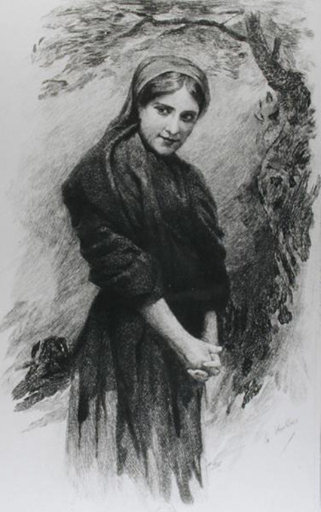 Detail of Colomba by Gaston Vuillier