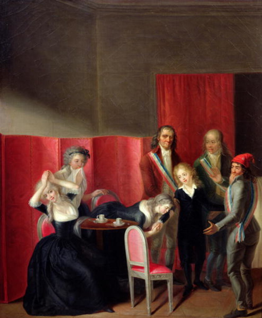 Detail of The Dauphin Taken from his Family, 3rd July 1793 by Jean-Jacques Hauer