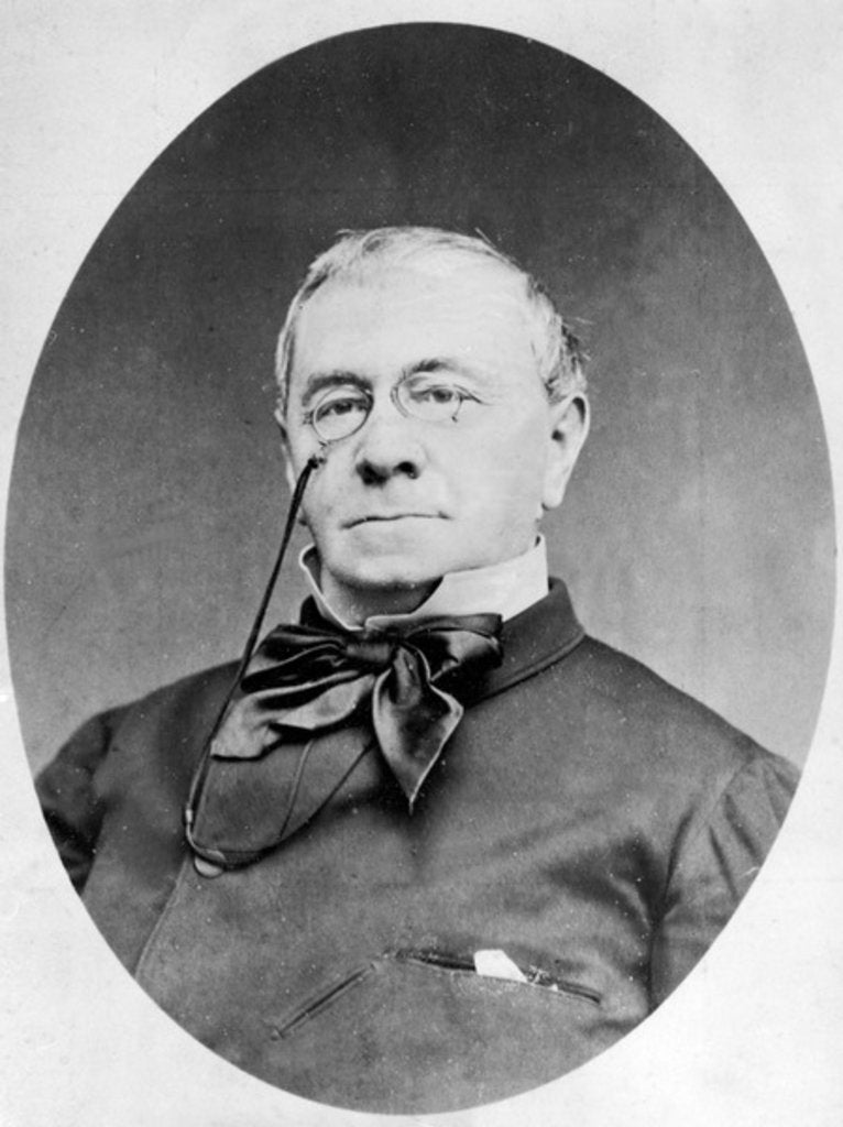 Detail of Etienne de Girardin c.1860 by Etienne Carjat