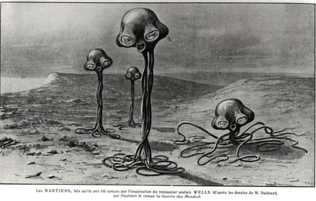 Detail of Martians by English School