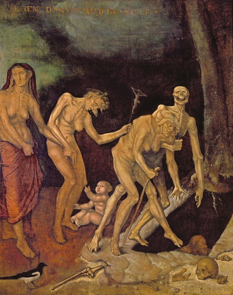 Detail of The Walk to Death by Hans Baldung Grien