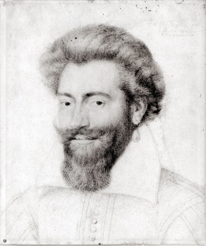 Detail of Portrait of a Bearded Man by or Dumoustier Daniel Dumonstier