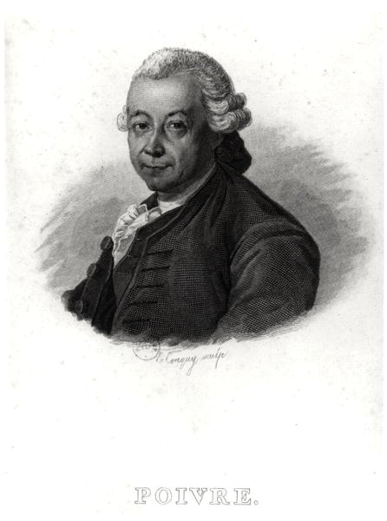 Detail of Portrait of Pierre Poivre by French School