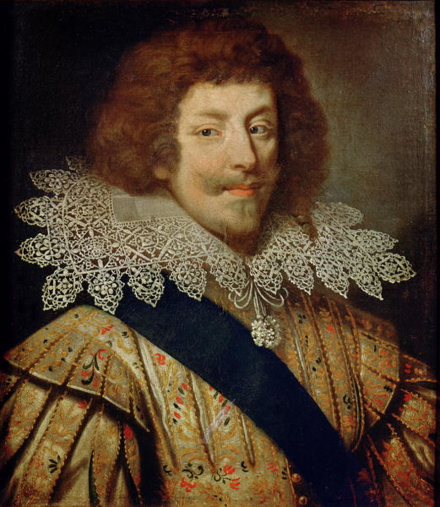 Detail of Portrait of Henri Duke of Montmorency by French School