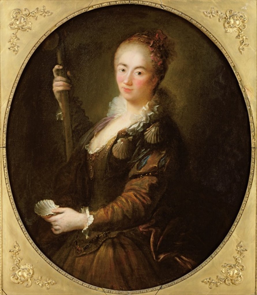 Detail of Portrait of a Pilgrim by Jean-Alexis Grimou