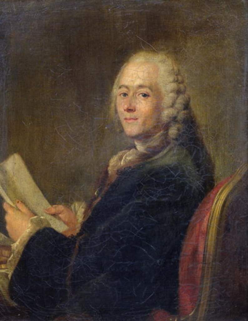 Detail of Jean le Rond d'Alembert by French School