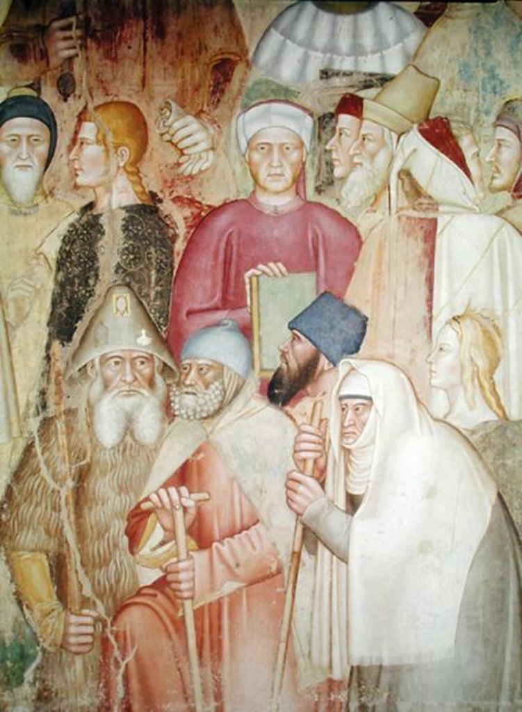 Detail of The Church Militant and Triumphant, in the Spanish Chapel by Andrea di Bonaiuto