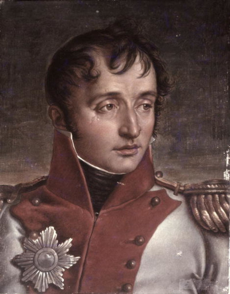 Detail of Portrait of Louis Bonaparte King of Holland, c.1805-34 by Jean Baptiste Joseph Wicar