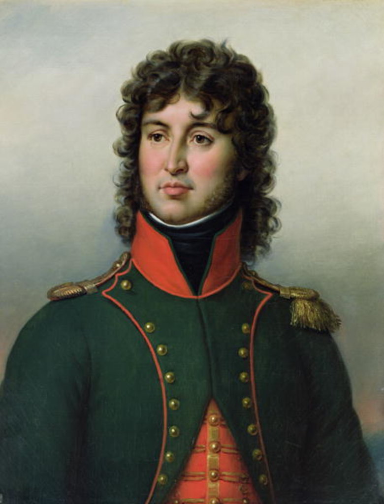 Detail of Portrait of Joachim Murat King of Naples by Paulin Jean Baptiste Guerin