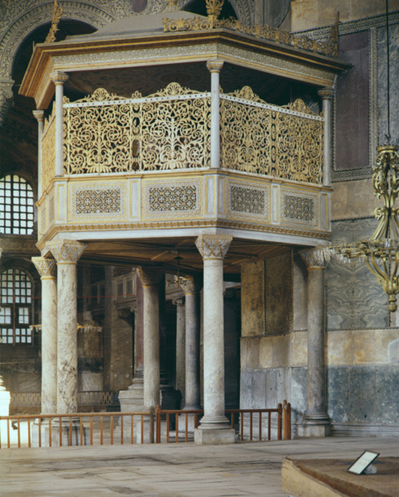 Detail of The Sultan's Lodge, 1847-49 by Brothers Fossati