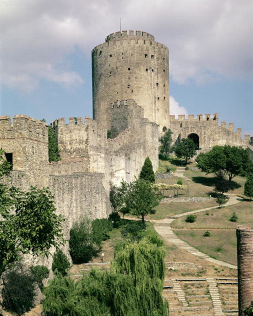 Detail of View of the Fortress, started in 1452 by School Turkish