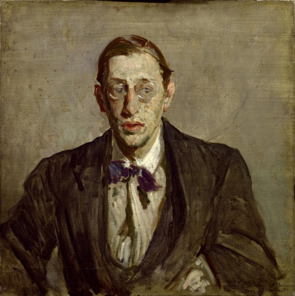 Detail of Study for a Portrait of Igor Stravinsky, 1913 by Jacques-Emile Blanche
