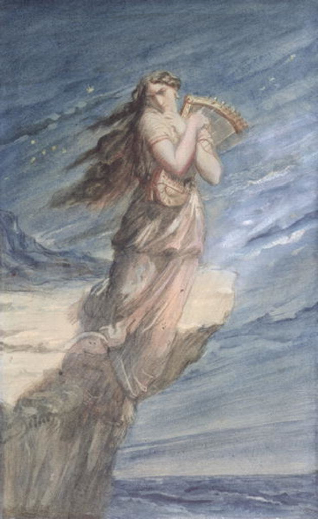 Detail of The Death of Sappho by Theodore Chasseriau