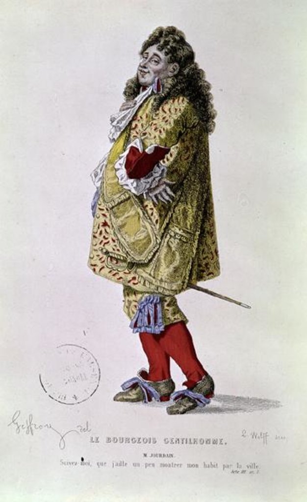 Detail of Follow me, that I might a little show my dress about the town by Edmond A.F. (after) Geffroy
